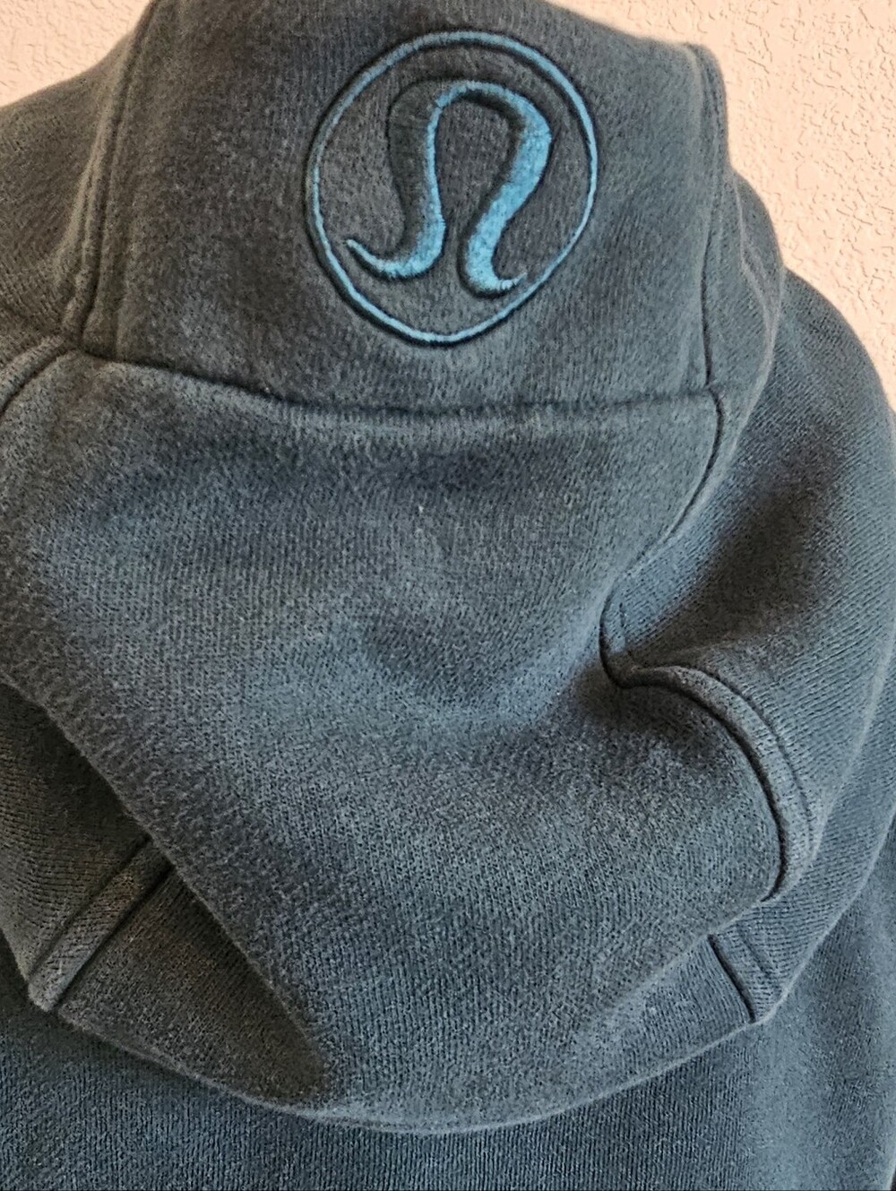 lululemon athletica Teal Hooded Full-Zip Sweatshirt - Picture 7 of 12